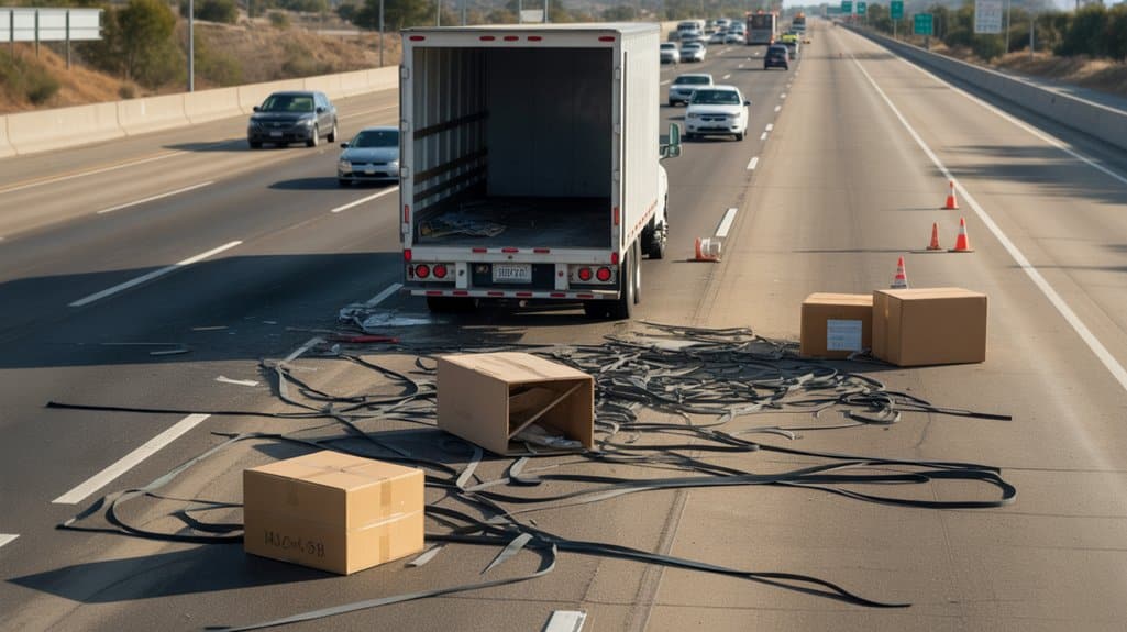 57 freeway cargo negligence