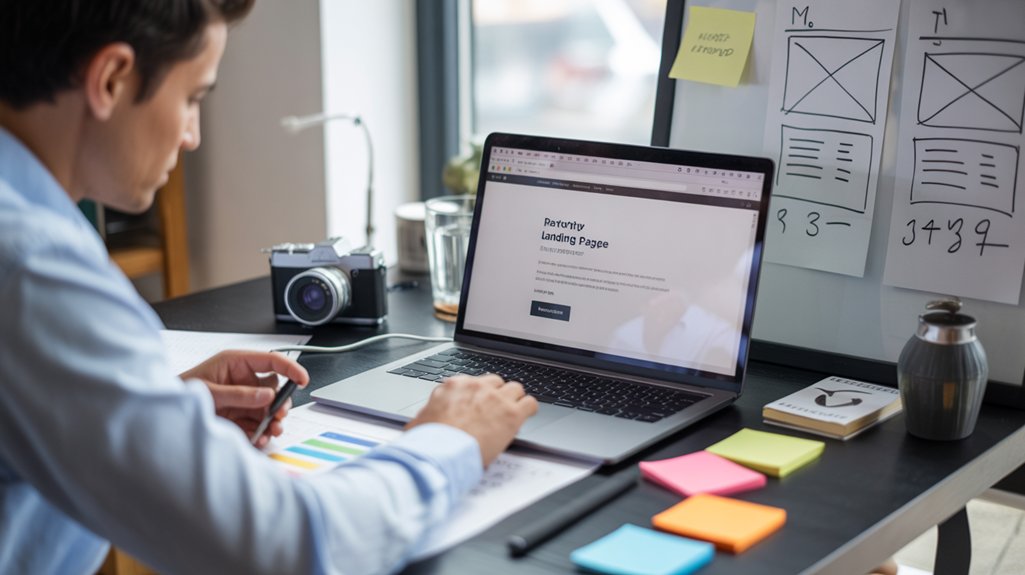 targeted search optimized conversion page