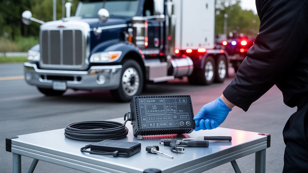 truck electronic control data