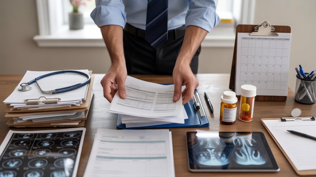 collect immediate medical records
