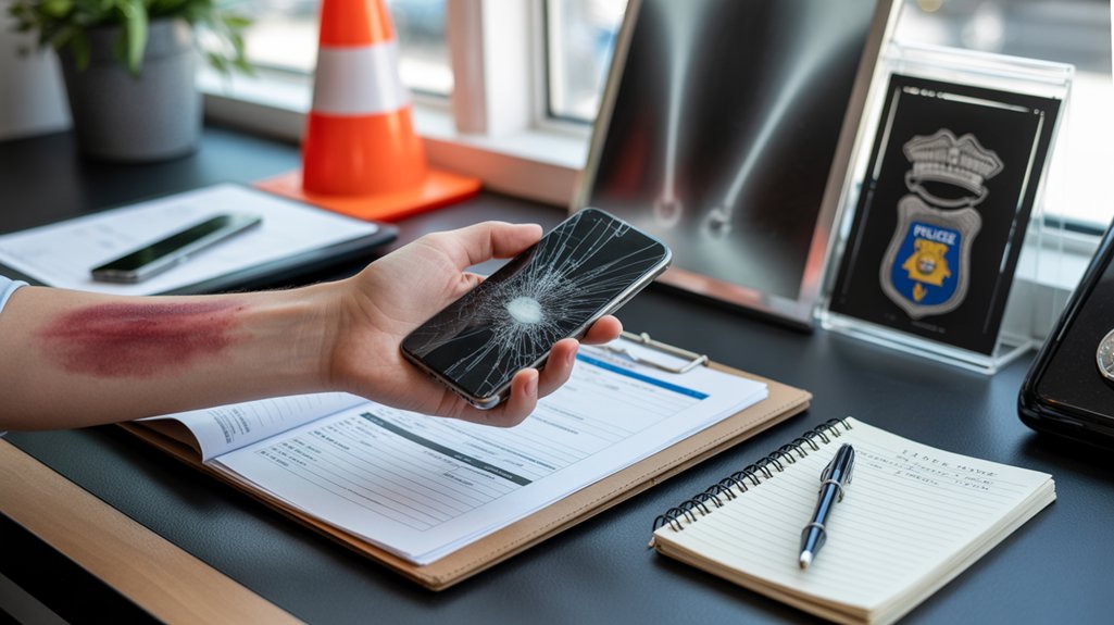 document evidence linking accident losses
