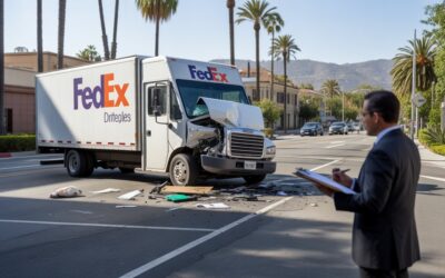 FedEx or UPS Truck Accident Attorney in the San Fernando Valley