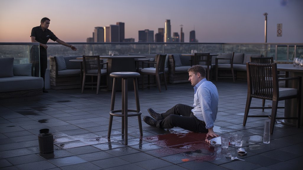 neglected rooftop bar hazards