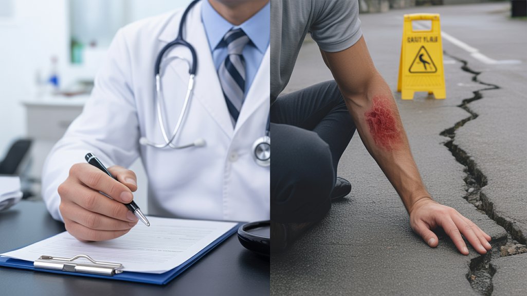 negligence caused physical and financial injuries